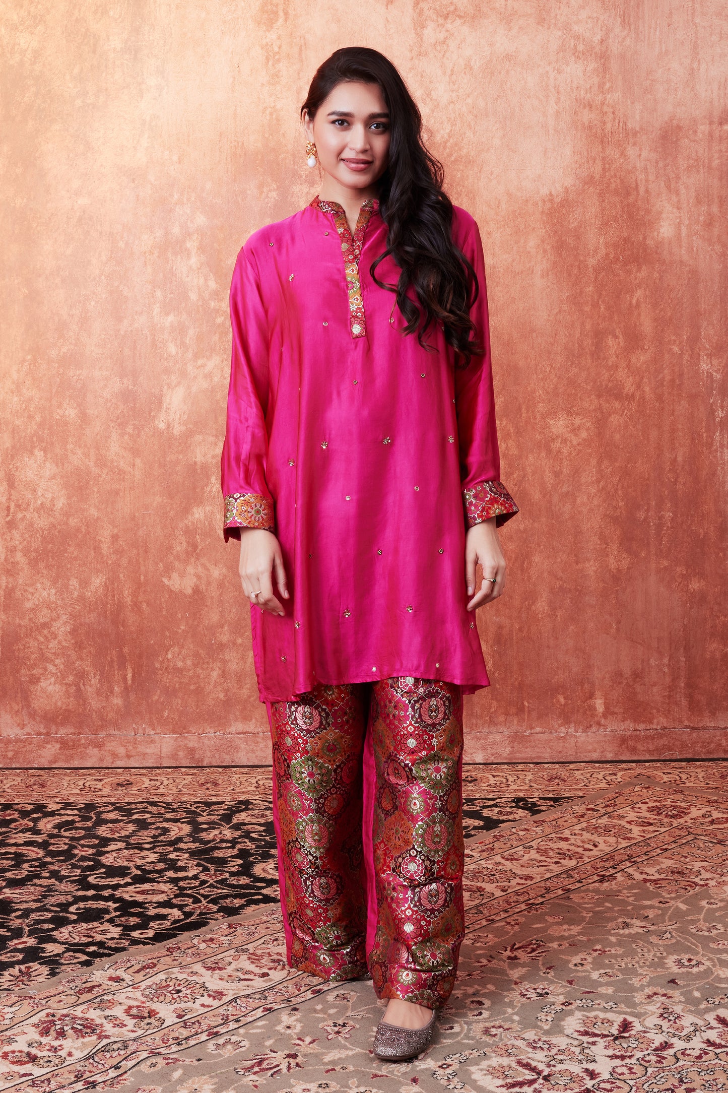 Moroccan Brocade Tunic Set