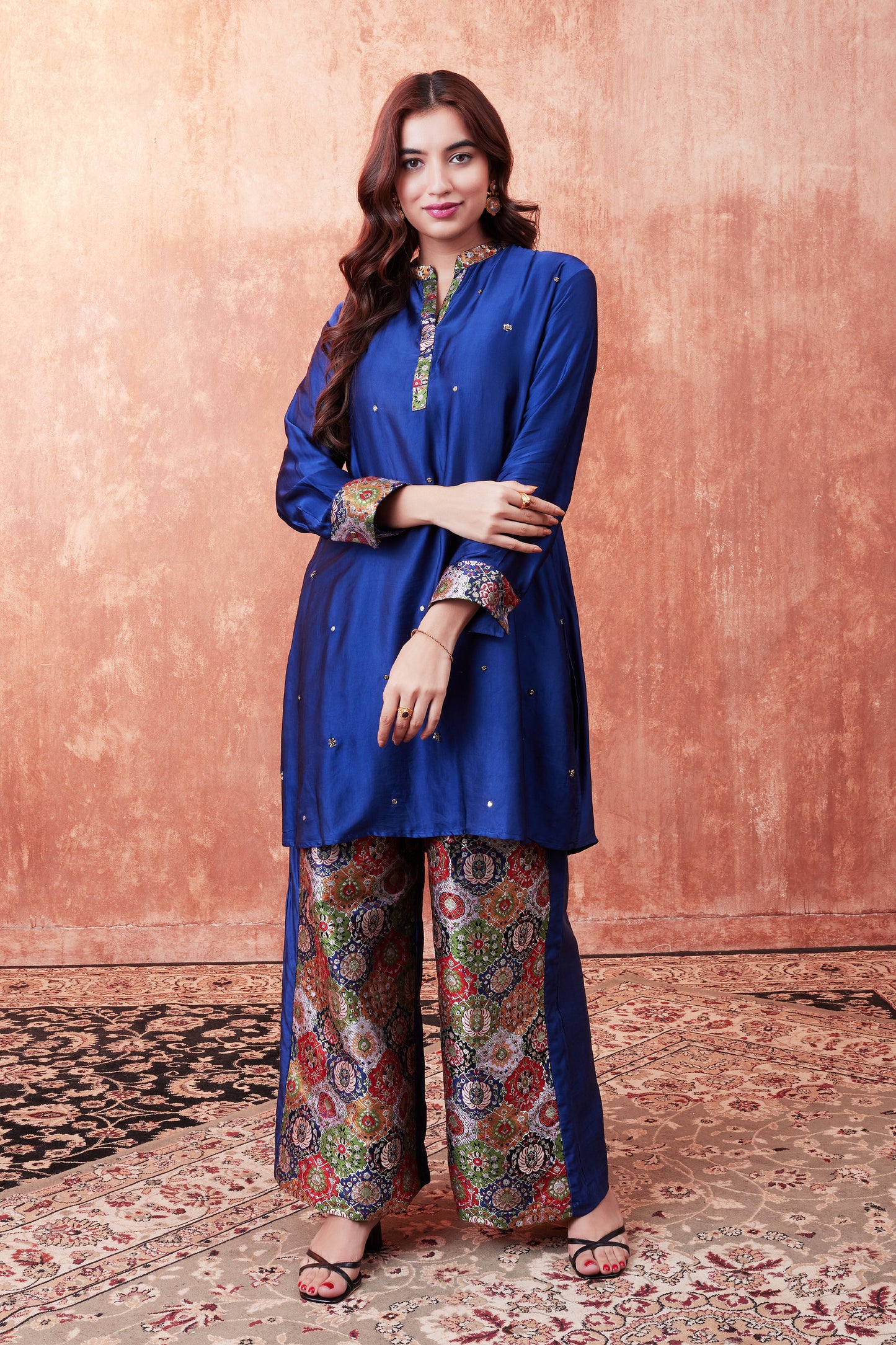Moroccan Brocade Tunic Set