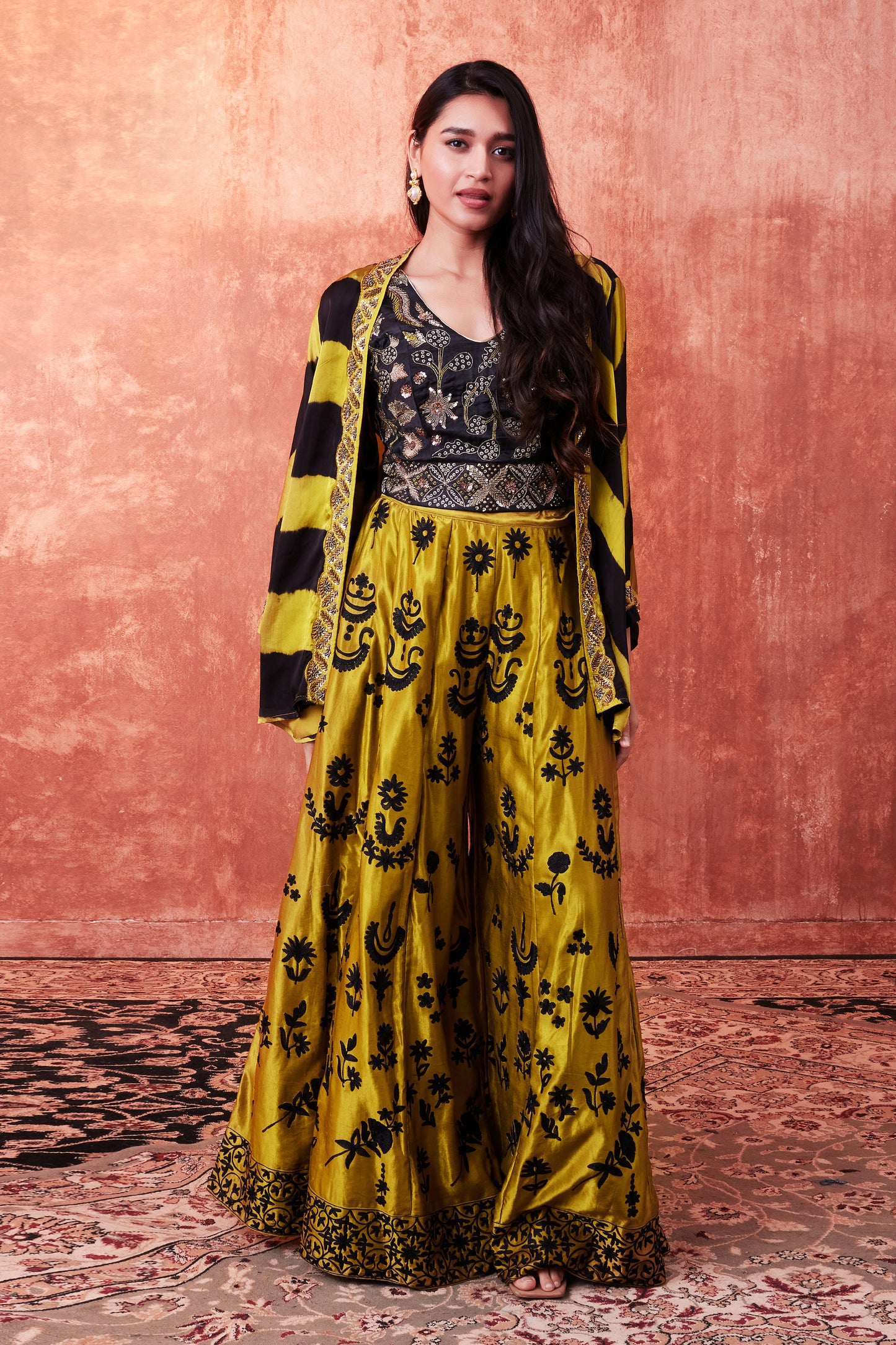 Leheriya Jacket Set