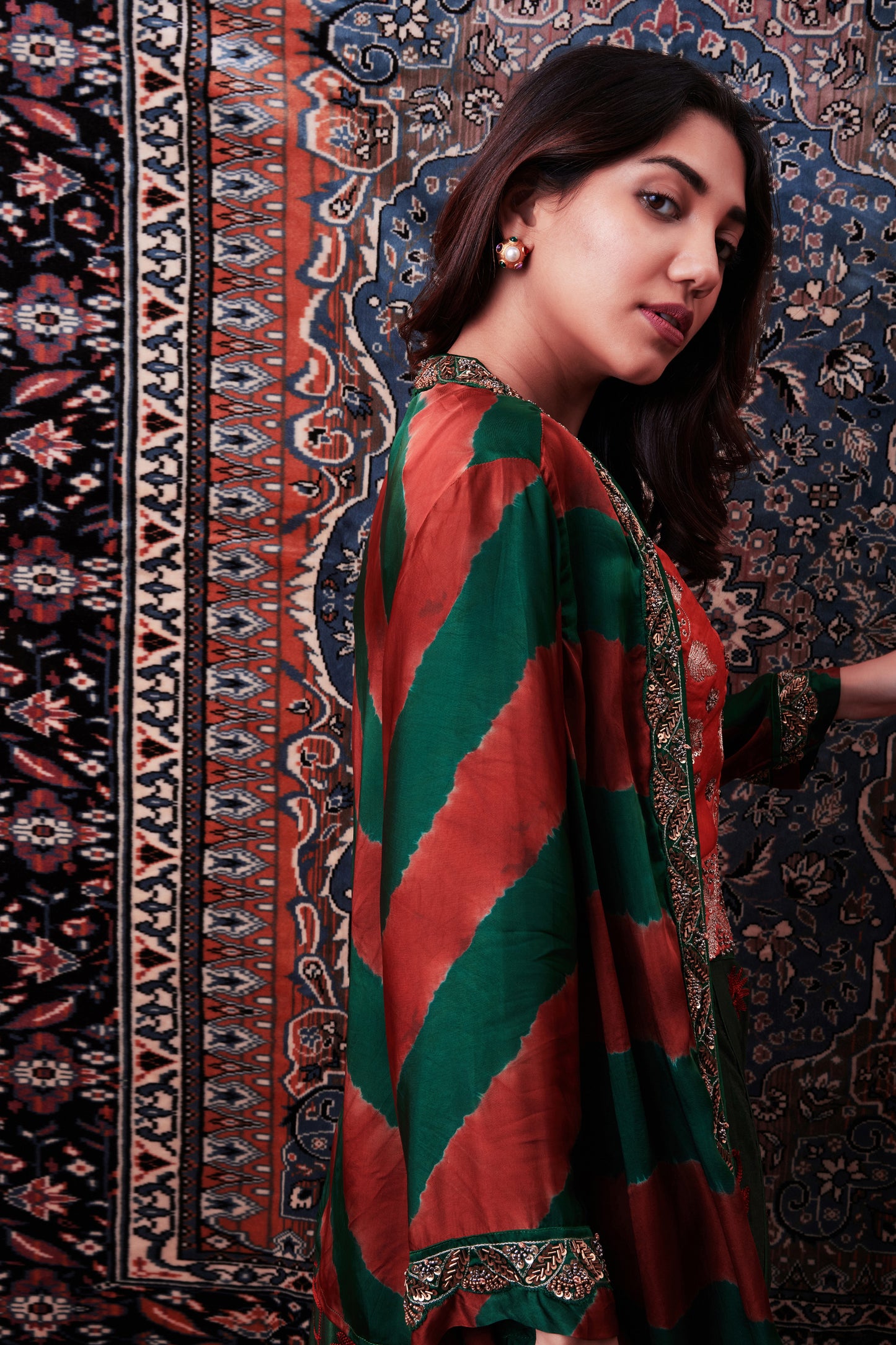 Leheriya Jacket Set