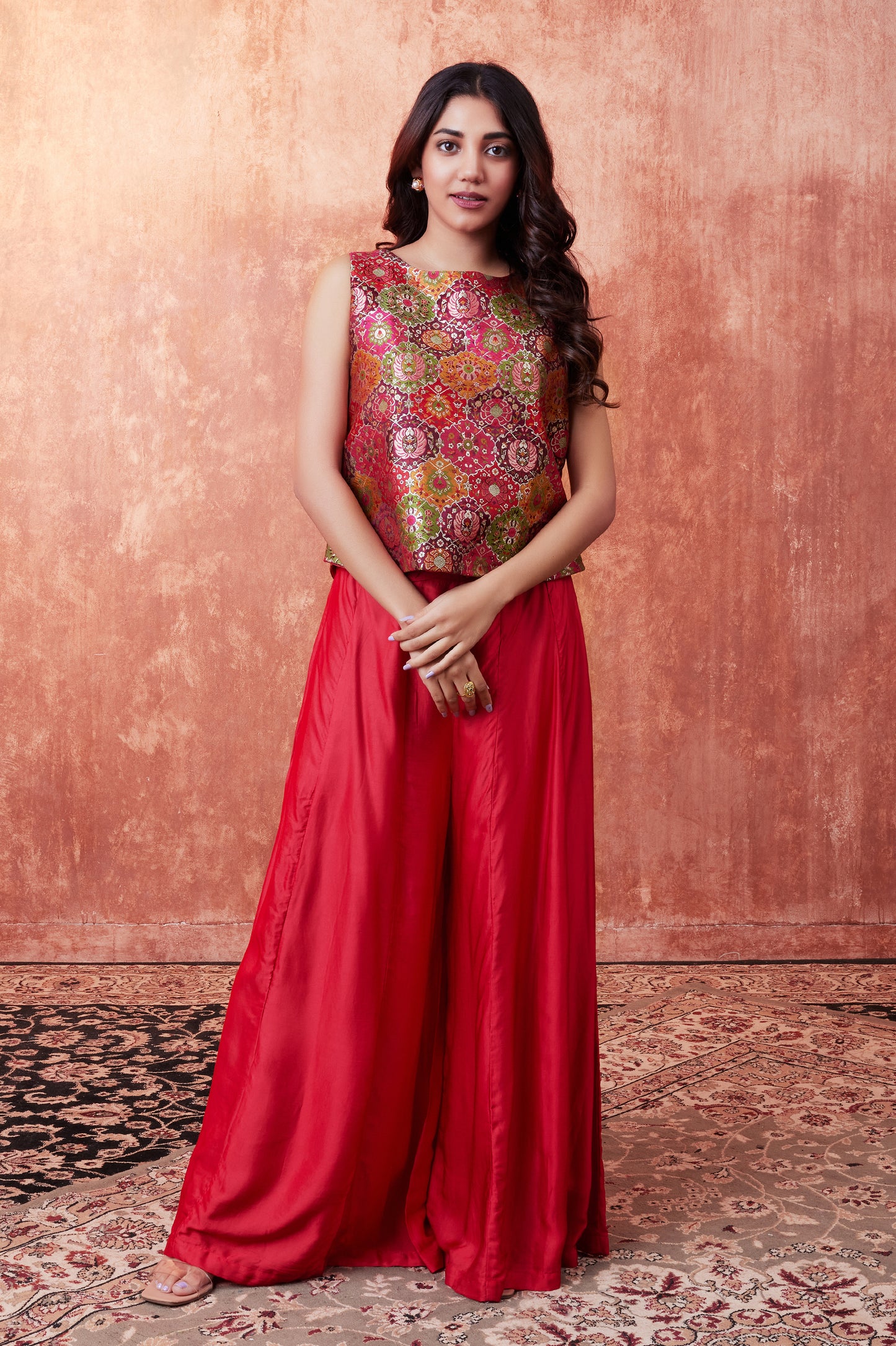 Moroccan Brocade Top Set